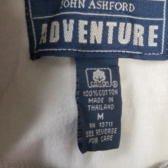 John Ashford NWOT. Adventure Casual Long Sleeves. Size M. Very Soft. 100% Cotton - Picture 2 of 6